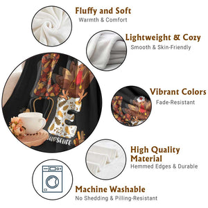 Thanksgiving Nurse Life Throw Blanket Love Turkey Fall TS10 Print Your Wear