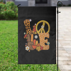 Thanksgiving Garden Flag Peace Sign Love Turkey Hand TS10 Print Your Wear