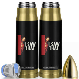 Funny Jesus I Saw That Bullet Tumbler Retro Christian Meme TS10 Black Print Your Wear