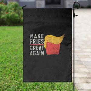 Funny Fries Garden Flag Vintage Make Fries Great Again TS10 Print Your Wear