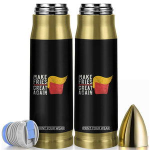 Funny Fries Bullet Tumbler Vintage Make Fries Great Again TS10 Black Print Your Wear