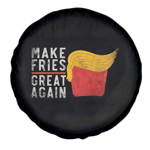 Funny Fries Spare Tire Cover Vintage Make Fries Great Again TS10 Print Your Wear