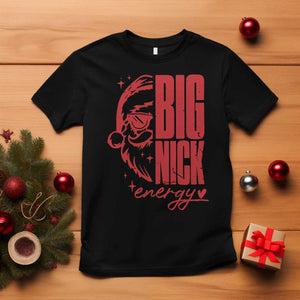 Christmas Santa T Shirt Fun Retro Big Nick Energy TS10 Black Print Your Wear