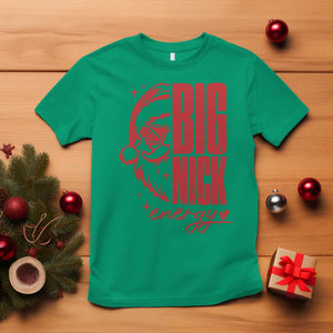 Christmas Santa T Shirt Fun Retro Big Nick Energy TS10 Irish Green Print Your Wear