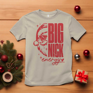 Christmas Santa T Shirt Fun Retro Big Nick Energy TS10 Sand Print Your Wear