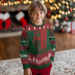 Santa Ugly Christmas Sweater Fun Retro Big Nick Energy TS10 Christmas Print Your Wear