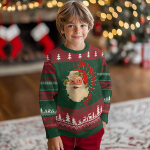 Santa Ugly Christmas Sweater Fun Retro I Love A Man With A Beard TS10 Christmas Print Your Wear