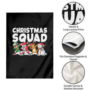 Christmas Squad Garden Flag Santa Dabbing Elf Family Matching Pajamas TS10 Print Your Wear