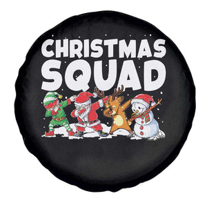 Christmas Squad Spare Tire Cover Santa Dabbing Elf Family Matching Pajamas TS10 Print Your Wear