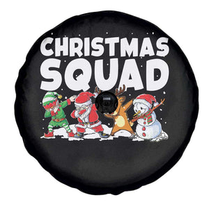 Christmas Squad Spare Tire Cover Santa Dabbing Elf Family Matching Pajamas TS10 Print Your Wear