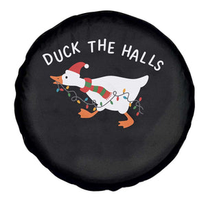 Funny Christmas Silly Goose Spare Tire Cover Funny Duck the Halls TS10 Print Your Wear