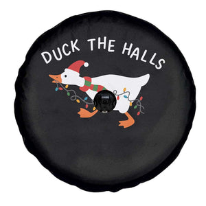 Funny Christmas Silly Goose Spare Tire Cover Funny Duck the Halls TS10 Print Your Wear