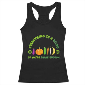 Funny Embarrassing Racerback Tank Top Naughty Inappropriate Gifts Dirty Adult Humor TS10 Black Print Your Wear