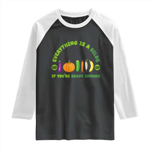 Funny Embarrassing Raglan Shirt Naughty Inappropriate Gifts Dirty Adult Humor TS10 Black White Print Your Wear