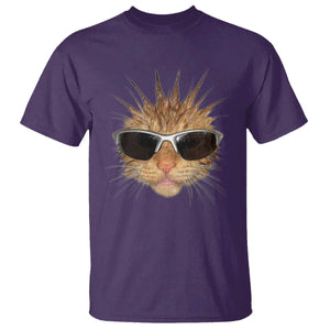 Funny Y2k Retro Cat Meme T Shirt Vintage Cat Edgy Retro 90s Streetwear TS10 Purple Print Your Wear