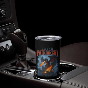 Vintage 90s Feminism Dragon Tumbler Cup Burn the Patriarchy TS10 Print Your Wear