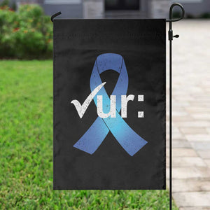 Colon Cancer Awareness Garden Flag Blue Ribbon Colonoscopy Colorectal TS10 Print Your Wear