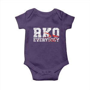 RKO Everybody Blood Baby Onesie - TS10 Purple Print Your Wear