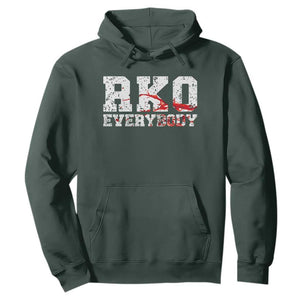 RKO Everybody Blood Hoodie TS10 Dark Forest Green Print Your Wear