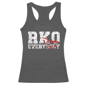 RKO Everybody Blood Racerback Tank Top TS10 Dark Heather Print Your Wear