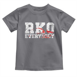 RKO Everybody Blood Toddler T Shirt TS10 Charcoal Print Your Wear