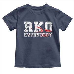 RKO Everybody Blood Toddler T Shirt TS10 Navy Print Your Wear