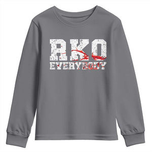 RKO Everybody Blood Youth Sweatshirt TS10 Charcoal Print Your Wear
