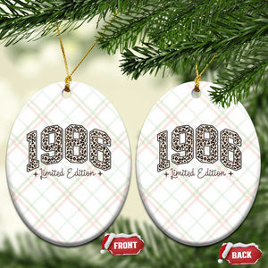 1986 Retro Birthday Ceramic Ornament 40 Year Old Leopard 40th Birthday Gifts For Women TS10 Print Your Wear