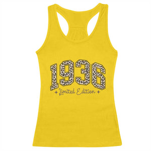 1936 Retro Birthday Racerback Tank Top 90 Year Old Leopard 90th Birthday Gifts For Women TS10 Daisy Print Your Wear