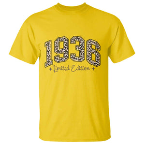 1936 Retro Birthday T Shirt 90 Year Old Leopard 90th Birthday Gifts For Women TS10 Daisy Print Your Wear