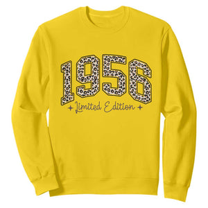 1956 Retro Birthday Sweatshirt 70 Year Old Leopard 70th Birthday Gifts For Women TS10 Daisy Print Your Wear