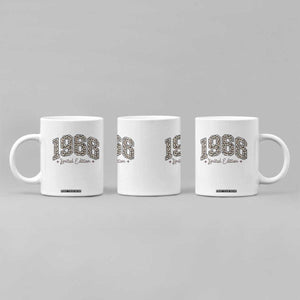 1966 Retro Birthday Coffee Mug 60 Year Old Leopard 60th Birthday Gifts For Women TS10 Print Your Wear