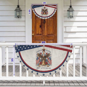250 Anniversary USA Eagle Patriotic Fan Flag Flower 250th Birthday 4th Of July 2026