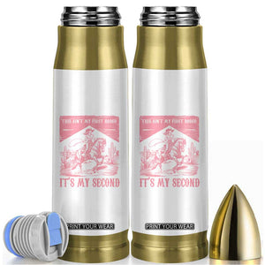 Toddler Baby Girl 2nd Birthday Bullet Tumbler This Aint My First Rodeo Its My Second TS10 White Print Your Wear