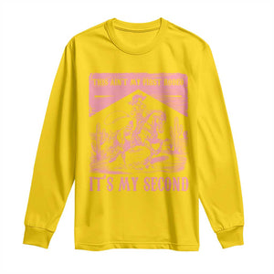 Toddler Baby Girl 2nd Birthday Long Sleeve Shirt This Aint My First Rodeo Its My Second TS10 Daisy Print Your Wear