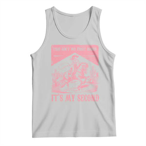 Toddler Baby Girl 2nd Birthday Tank Top This Aint My First Rodeo Its My Second TS10 Ash Print Your Wear