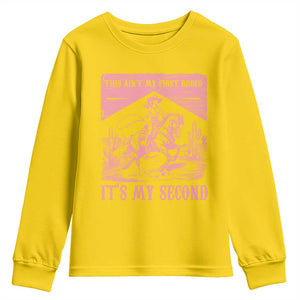 Toddler Baby Girl 2nd Birthday Youth Sweatshirt This Aint My First Rodeo Its My Second TS10 Daisy Print Your Wear
