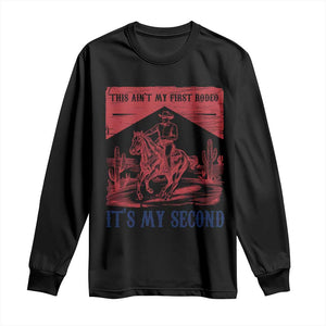 Toddler Baby Boy 2nd Birthday Long Sleeve Shirt This Aint My First Rodeo Its My Second TS10 Black Print Your Wear
