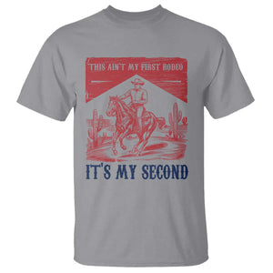Toddler Baby Boy 2nd Birthday T Shirt This Aint My First Rodeo Its My Second TS10 Sport Gray Print Your Wear