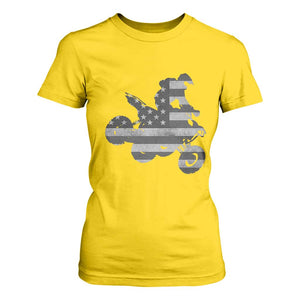 Cool ATV T Shirt For Women Quad 4 Wheeler ATV Riding American Flag TS10 Daisy Print Your Wear