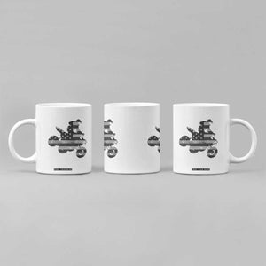 Cool ATV Coffee Mug Quad 4 Wheeler ATV Riding American Flag TS10 Print Your Wear