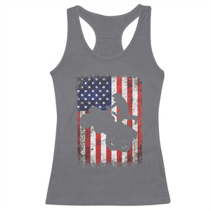 Cool ATV American Flag Racerback Tank Top Retro Quad 4 Wheeler ATV Riding Quadrider Off Road TS10 Charcoal Print Your Wear