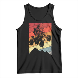 Vintage All-Terrain Vehicles Tank Top Retro 4 Wheeler ATV Riding Quadrider TS10 Black Print Your Wear