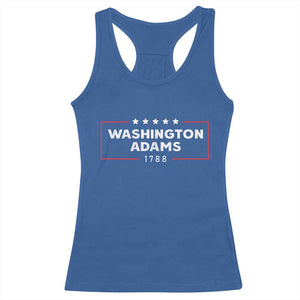 4th July George Washington 1788 Racerback Tank Top Retro President Campaign TS10 Royal Blue Print Your Wear