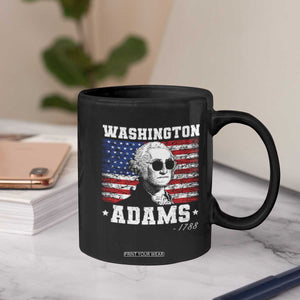 George Washington 1788 Coffee Mug Funny 4th of July Retro President Campaign USA Flag TS10 Print Your Wear