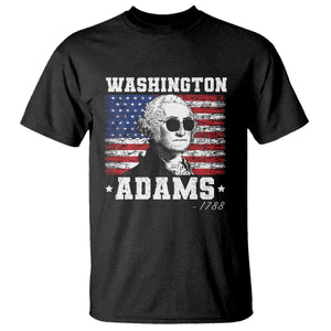 George Washington 1788 T Shirt Funny 4th of July Retro President Campaign USA Flag TS10 Black Print Your Wear