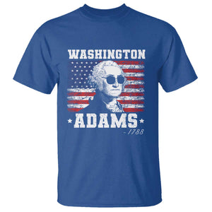 George Washington 1788 T Shirt Funny 4th of July Retro President Campaign USA Flag TS10 Royal Blue Print Your Wear
