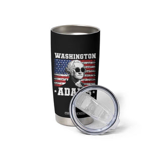George Washington 1788 Tumbler Cup Funny 4th of July Retro President Campaign USA Flag TS10 Print Your Wear