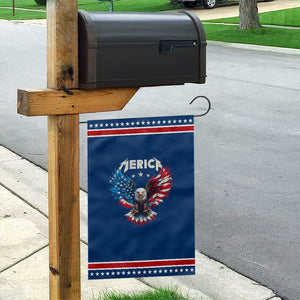 Bald Eagle Merica Garden Flag USA American Flag Patriotic 4th of July TS10 Classic Blue Red Print Your Wear