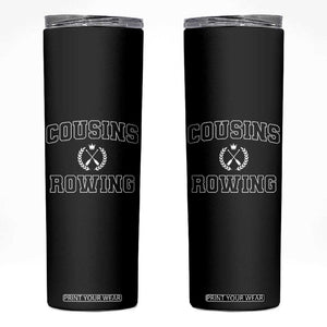Cousins Rowing Skinny Tumbler Summer Romance Beach Vibes TS10 Black Print Your Wear